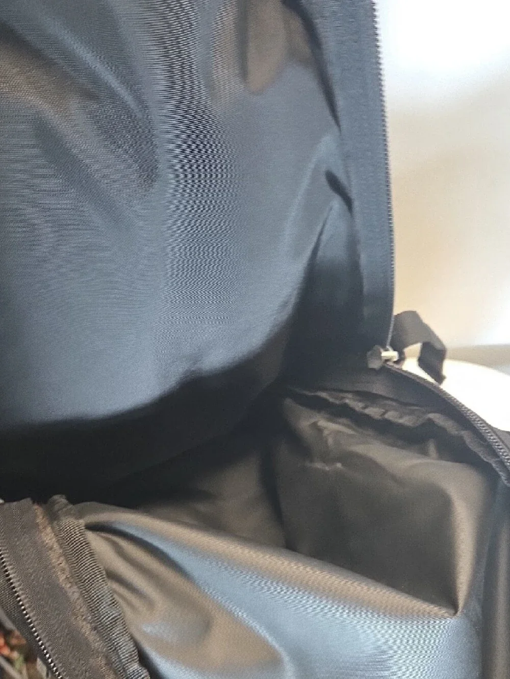 Jansport Men's Black Backpack with Front Organizer And Airlift Straps
